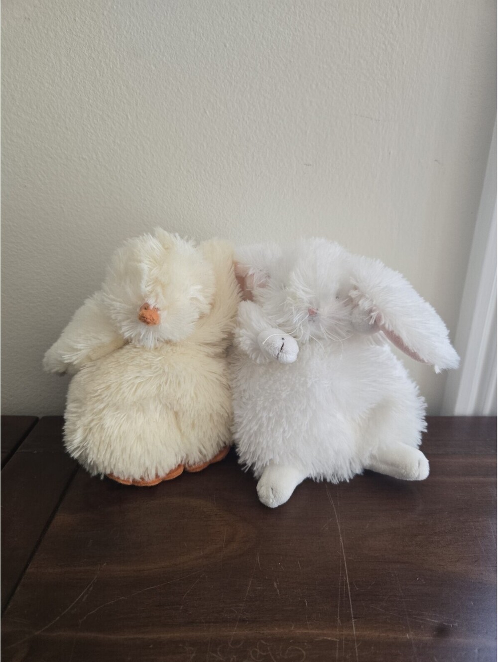 Bunnies by the Bay Emmie Soft Yellow stuffed Plush Chick Bunny Duck 5”Easter
